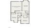 Second-floor floor plan showing bedrooms, bathrooms, and attic storage at 1031 Coldspring Circle, Durham, NC 27705