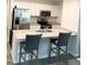 Modern kitchen with granite countertop and stainless steel appliances at 159 Bywood Dr, Roxboro, NC 27573