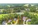 180 Bur Oak Court lot view, surrounded by established homes at 180 Bur Oak Ct, Pittsboro, NC 27312
