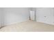 Cozy bedroom with double door closet and a view to the staircase at 2094 Harris Farm Ct, Burlington, NC 27215