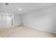 Bright living room with neutral walls and plush carpet, ready for personalization and comfortable living at 2094 Harris Farm Ct, Burlington, NC 27215