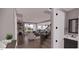 Bright and spacious entryway with views into the living room and staircase at 2423 Bivins Rd, Durham, NC 27712