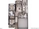 Open floor plan with kitchen, living room, dining area, and bedrooms at 2423 Bivins Rd, Durham, NC 27712