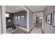 Home office with desk, shelving, and framed artwork at 2423 Bivins Rd, Durham, NC 27712