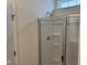 Modern bathroom with shower and soaking tub at 4937 S Trout Crest, Raleigh, NC 27604