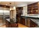 Kitchen with stainless steel appliances, granite countertops, and plenty of cabinet space at 501 Queensferry Rd, Cary, NC 27511