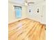 Spacious bedroom featuring hardwood floors and a window at 59 Mar-Joy Dr, Dunn, NC 28334