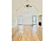 Spacious living room featuring hardwood floors and high ceilings at 59 Mar-Joy Dr, Dunn, NC 28334
