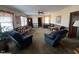 Spacious living room with comfortable seating and large windows at 8110 Nc 210 N, Angier, NC 27501