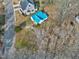 Property overview showing house and surrounding land at 110 Summit Ave, Raleigh, NC 27603