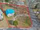 House with teal roof and large lot, street view at 110 Summit Ave, Raleigh, NC 27603