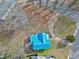 House with teal roof, large yard, and ample street parking at 110 Summit Ave, Raleigh, NC 27603