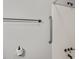 Bathroom with shower and grab bar at 1117 Beechwood Dr, Rocky Mount, NC 27803