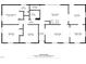 One story floor plan with 3 bedrooms and 2 baths at 1117 Beechwood Dr, Rocky Mount, NC 27803