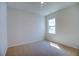 Bright bedroom with neutral walls and carpet at 1132 Middlecrest Dr, Rocky Mount, NC 27804