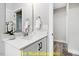 Bathroom with vanity and single sink at 116 Mohave Dr, Louisburg, NC 27549