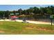 Sandy beach with lifeguard and lake access at 116 Mohave Dr, Louisburg, NC 27549