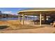 Lakeside gazebo with picnic tables at 116 Mohave Dr, Louisburg, NC 27549