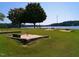 Enjoy a game of horseshoes with scenic lake views at 116 Mohave Dr, Louisburg, NC 27549