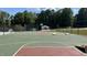 Outdoor basketball court with cornhole at 116 Mohave Dr, Louisburg, NC 27549