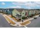Community of townhomes with a variety of exterior colors at 1701 Mallard Trace Dr, Wendell, NC 27591