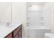 Bathroom with tub, shower, and vanity at 1701 Mallard Trace Dr, Wendell, NC 27591