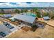 Community clubhouse with pond view at 1701 Mallard Trace Dr, Wendell, NC 27591