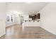 Spacious dining area with hardwood floors and kitchen views at 1701 Mallard Trace Dr, Wendell, NC 27591