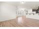 Bright dining area with hardwood floors and kitchen access at 1701 Mallard Trace Dr, Wendell, NC 27591