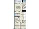 Third floor plan showcases owner's suite, bedrooms, laundry and baths at 205 Broomgrove Way, Wake Forest, NC 27587