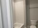Bright bathroom featuring a white subway-tiled shower and modern fixtures at 3913 Cedar Knolls # 7, Youngsville, NC 27596