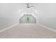 Spacious bonus room with plush carpeting and recessed lighting at 3923 Cedar Knolls Dr # 12, Youngsville, NC 27596