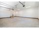 Spacious two-car garage with painted walls, concrete floor and abundant lighting at 3923 Cedar Knolls Dr # 12, Youngsville, NC 27596