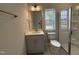 Bathroom features a new vanity, walk-in shower and updated fixtures at 752 Portland Rose Dr, Knightdale, NC 27545