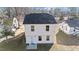 Aerial view of a two-story house at 810 Brake St, Nashville, NC 27856