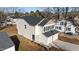 House with a two-car garage, seen from above at 810 Brake St, Nashville, NC 27856