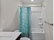 Clean bathroom with tub shower, and updated vanity at 810 Brake St, Nashville, NC 27856