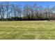 Large grassy backyard with mature trees at 83 Harvest Hills Ln, Dunn, NC 28334
