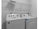 Laundry room with Whirlpool washer and dryer at 1112 Middlecrest Dr, Rocky Mount, NC 27804