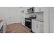 View of stainless steel appliances and granite countertops in a modern kitchen at 1141 Middlecrest Dr, Rocky Mount, NC 27804