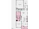 First floor plan showcasing kitchen, gathering room, and owner's suite at 1228 Hardin Hill Ln, Knightdale, NC 27545