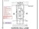 Site plan of lot 41 showing dimensions and features at 1228 Hardin Hill Ln, Knightdale, NC 27545