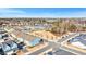 Aerial view of houses and a green space at 1609 Mallard Trace Dr, Wendell, NC 27591