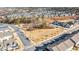 Aerial view of neighborhood with park at 1609 Mallard Trace Dr, Wendell, NC 27591