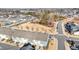 Aerial view of neighborhood with townhouses at 1609 Mallard Trace Dr, Wendell, NC 27591