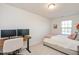 Bedroom with desk, chair, and bed at 1609 Mallard Trace Dr, Wendell, NC 27591