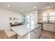 Kitchen with granite countertops, stainless steel appliances, and island at 1609 Mallard Trace Dr, Wendell, NC 27591