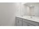 Double vanity bathroom with quartz countertops at 188 Starlight St, Sanford, NC 27330