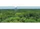 Aerial view of wooded area near Sanford, NC at 200 Starlight St, Sanford, NC 27330