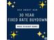 Marketing image for a 30-year fixed rate buydown at 2056 Glen Crossing Dr, Durham, NC 27704